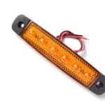 A88014B 6 LED Side Marker Clearance Light