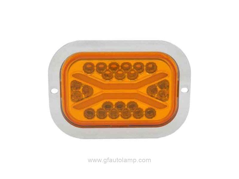 GF-6803 5 x 3 Inch Rectangle LED Stop/Turn/Tail Light