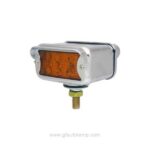 LED, Square 6 Diode, Double Face, Pedestal plafon direccional, Chrome, Visor Bezel, A8-66005