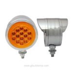 A8-66007T Double Face LED Pedestal Lights Chrome Visor Bezel, plafon direccional LED
