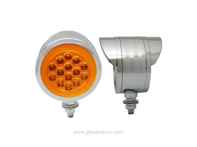 A8-66007T Double Face LED Pedestal Lights Chrome Visor Bezel, plafon direccional LED