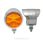 A8-66008T Double Face LED Pedestal Lights Chrome Visor Bezel, plafon direccional LED