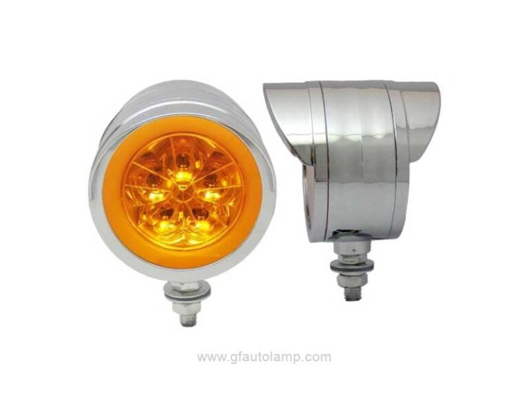 A8-66009T Double Face LED Pedestal Lights Chrome Visor Bezel, plafon direccional LED