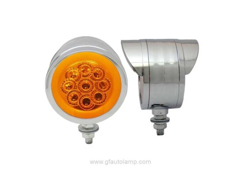 A8-66010T Double Face LED Pedestal Lights Chrome Visor Bezel, plafon direccional LED