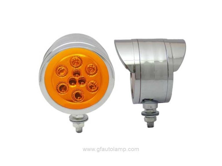 A8-66011T Double Face LED Pedestal Lights Chrome Visor Bezel, plafon direccional LED