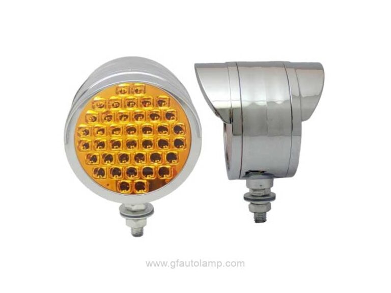 A8-66012T Double Face LED Pedestal Lights Chrome Visor Bezel, plafon direccional LED