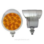 A8-66015T Double Face, LED Pedestal Lights Chrome Visor Bezel, plafon direccional LED