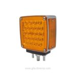 Square 24 LED, Double Face, Pedestal plafon direccional, A8-66017C