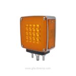 Square, 16 LED, Double Face, Pedestal plafon direccional, A8-66019C
