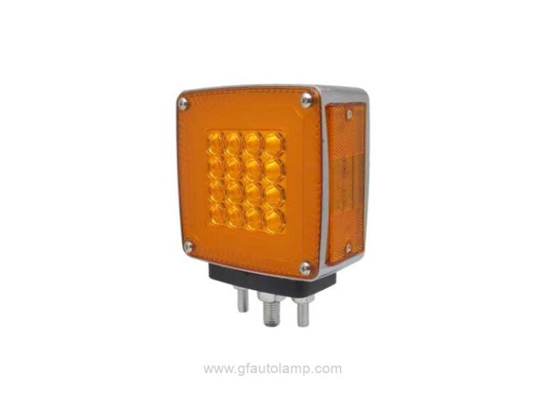 Square, 16 LED, Double Face, Pedestal plafon direccional, A8-66019C