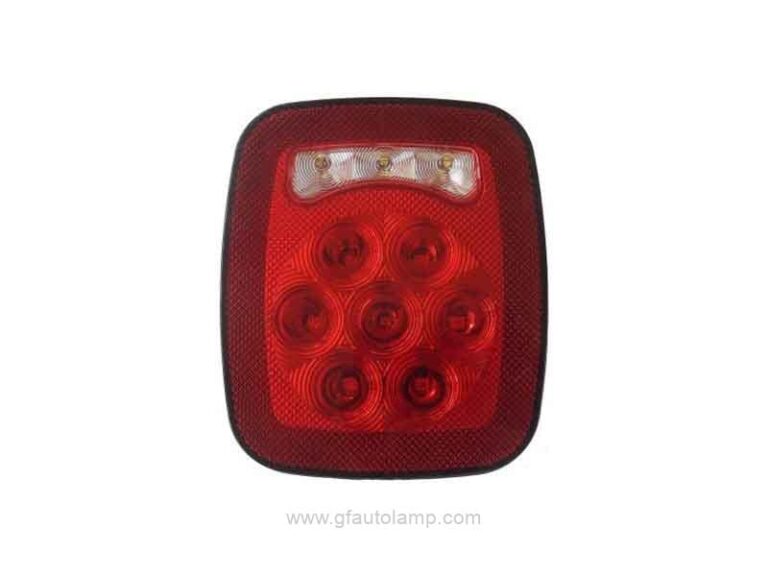 A8-6804 Universal Rectangular 22-LED Box Lamp Stop/Turn/Tail Light