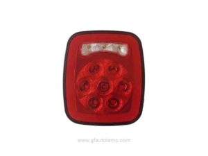 A8-6805 Universal Rectangular 22-LED Box Lamp Stop/Turn/Tail Light