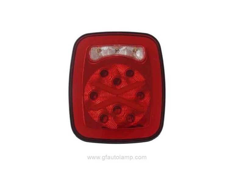 A8-6806 Universal Rectangular 22-LED Box Lamp Stop/Turn/Tail Light