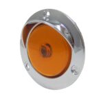 A88111T 2 inch round led tail lights w/Visor