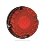 A8-6809 Luces de autobús escolar redondas de 7 pulgadas, Red 7 Inch Tail Light Round Lamp