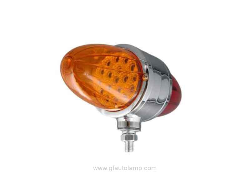 A8-66034-18 Double Face Watermelon Lights Dual, LED Pedestal Lights