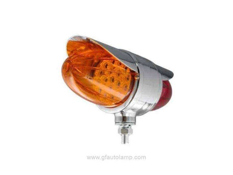 A8-66034T-18 Double Face Watermelon Lights Dual, LED Pedestal Lights