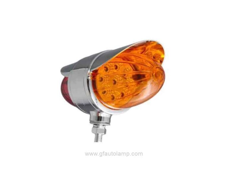 A8-66034T-9 Double Face Watermelon Lights Dual, LED Pedestal Lights