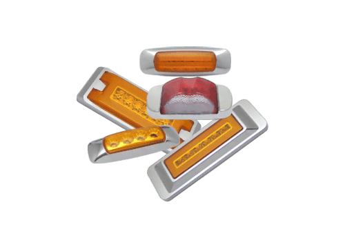 Gangfu Auto LED Side Marker Lights - Heavy Duty Truck & Trailer Accessories